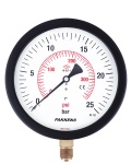 Pakkens Diameter 160 mm Accurate Gauges Manometer Pakkens Diameter 160 mm Accurate Gauges Manometer