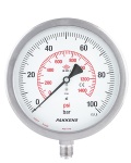 Pakkens Diameter 160 mm Complete Stainless Steel Accurate Gauges Manometer