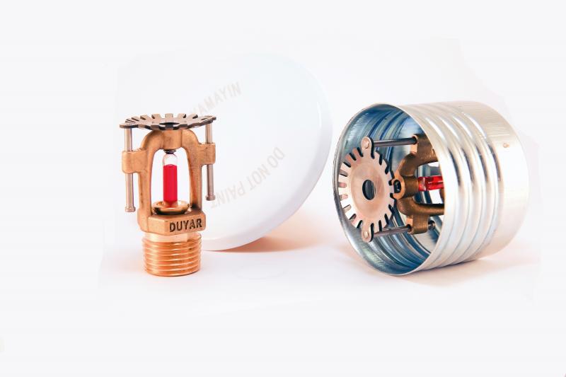 Duyar Gizli Tip Sprinkler Hızlı Tepkimeli