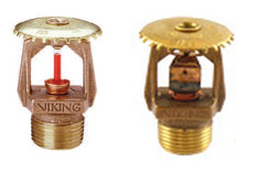 Ayvaz Standart Korumalı Sprinkler Upright Hızlı Tepkili Sprinkler