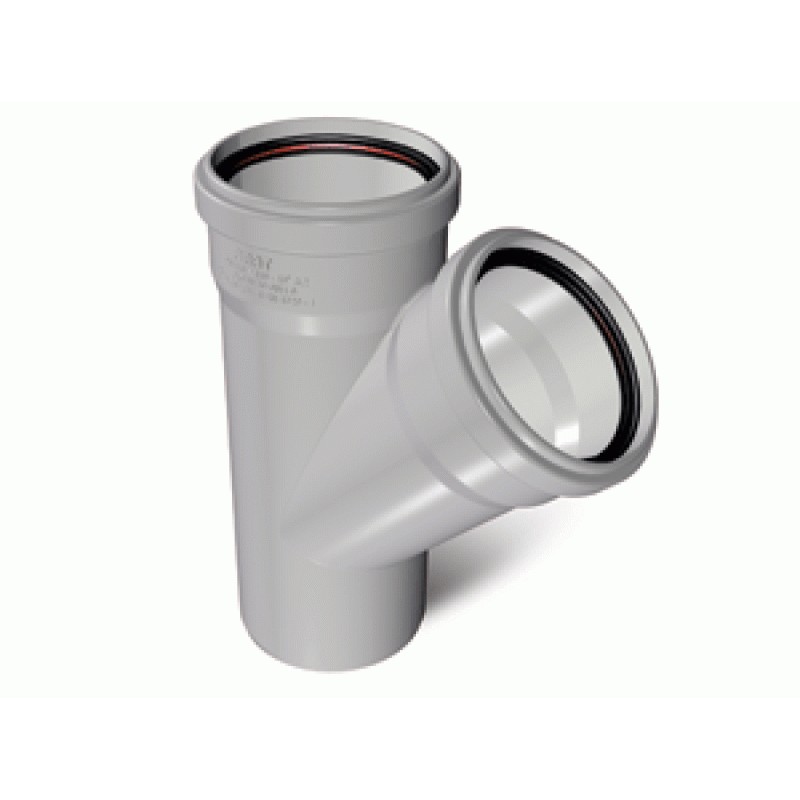 Hakan Plastik PVC &Ccedil;atal 45&deg;