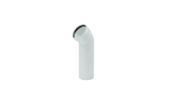 Hakan Plastik Silenta Premium Uzun Dirsek 45&deg;