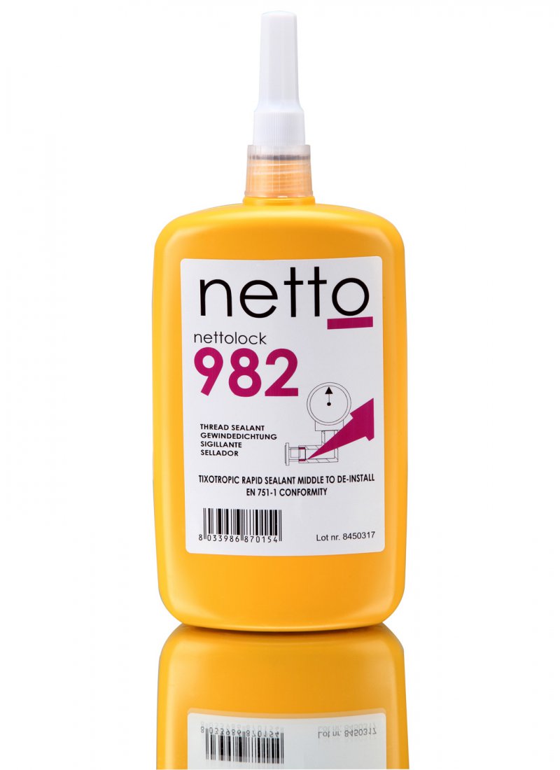 Netto 982 Orta Mukavemet Mavi Diş Tutucu Netto 982 Orta Mukavemet Mavi Diş Tutucu