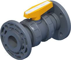 Nozbart Flanged Asid Ball Valve 10 Bar