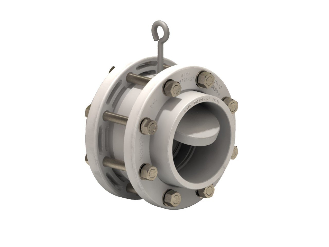 Nozbart PPRC Pluggable Swing Check Valve With Mounting Kit Nozbart PPRC Pluggable Swing Check Valve With Mounting Kit