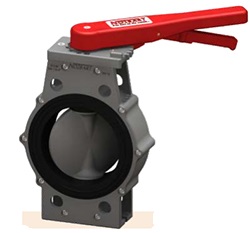 Nozbart PVC Kelebek Vana Nozbart PVC Kelebek Vana