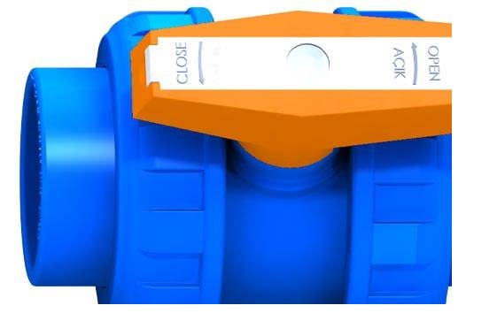 Nozbart PPRC Union Ball Valves (Hot-Cold and Asid)