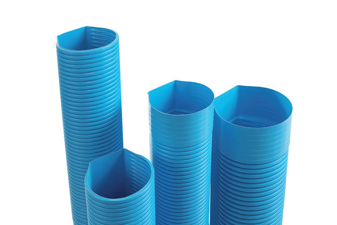 Sanica T&uuml;nel Tipi PVC Drenaj Boruları