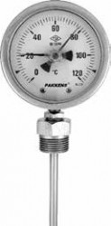 Pakkens Maksimum Değer G&ouml;stergeli Bi Metal Sıcaklık &Ouml;l&ccedil;erler