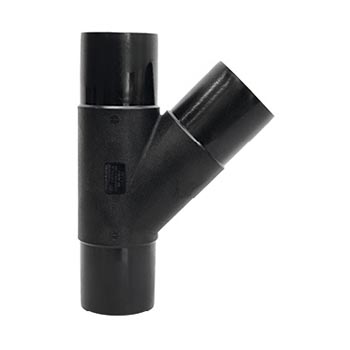 NTG 45 &deg;Fork Equal Tee Spigot Injection