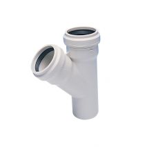 Kalde PVC-U Single Fork 45˚