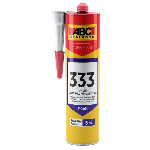 Sika ABC 333 Adhesives Single component acrylic based adhesive