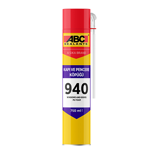 Sika ABC 940 PU Foams for Doors and Windows
